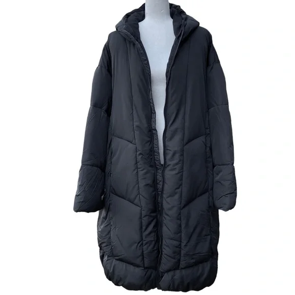 Urban Outfitters Long Puffer Jacket Coat - Picture 12 of 16
